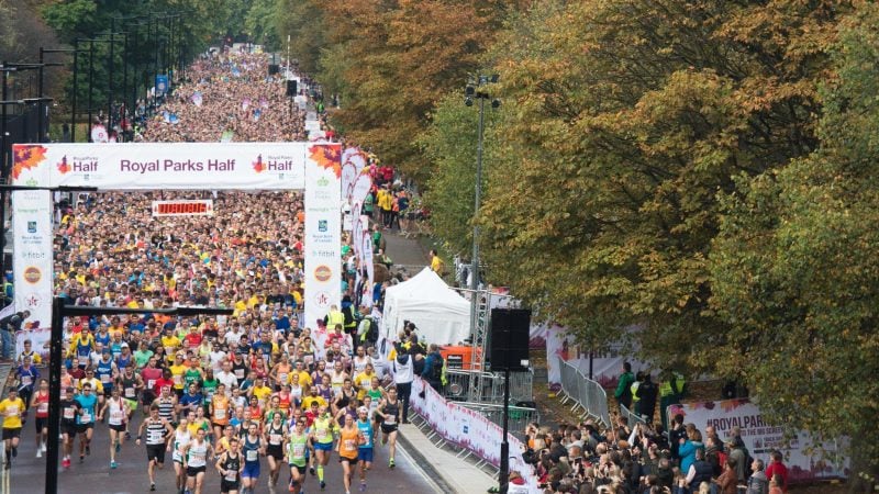 image of the royal parks half marathon