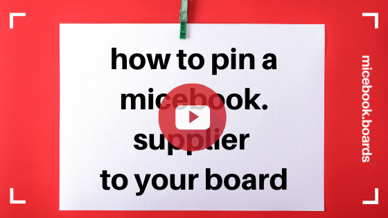 how to add a micebook supplier to a micebook board